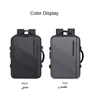 کوله پشتی لپ تاپ مدل وکیوم دار 2518 مناسب برای لپ تاپ 14.1 تا 15.6 اینچی