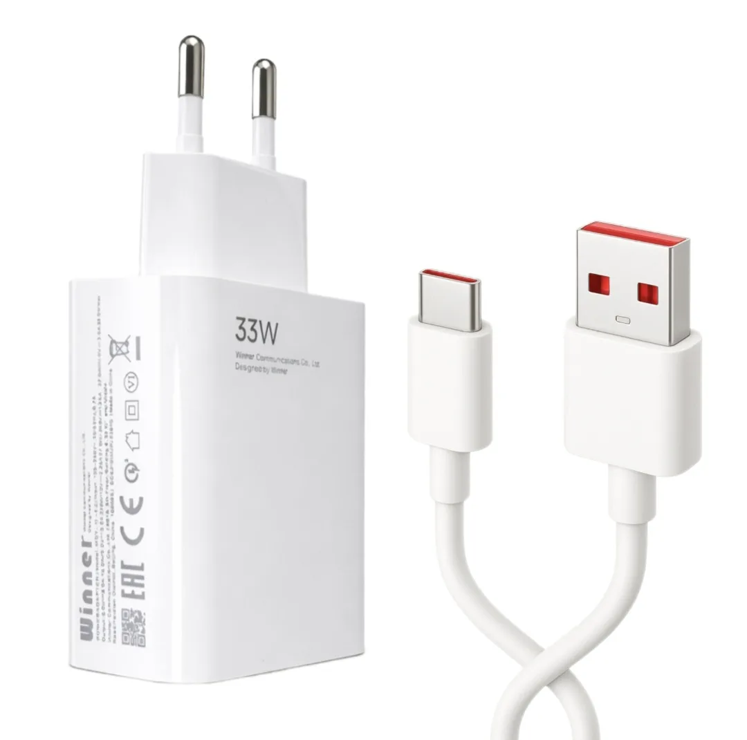 شارژر دیواری 33 وات وینر مدل Wc13 به همراه کابل USB-C