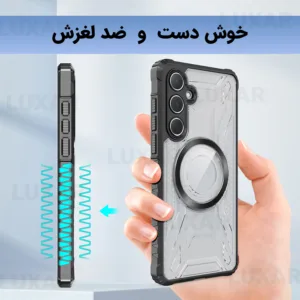 کاور لوکسار مدل a56 _Luxmag مناسب برای گوشی موبایل سامسونگ Galaxy A56 / A36