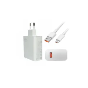شارژر دیواری 120 وات مدل adapter suit به همراه کابل usb-c