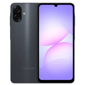 گوشی موبایل سامسونگ مدل Galaxy A07 دو سیم کارت ظرفیت 64 گیگابایت و رم 4 گیگابایت - به همراه شارژر 25 وات سامسونگ، کاور سیلیکونی و محافظ صفحه نمایش