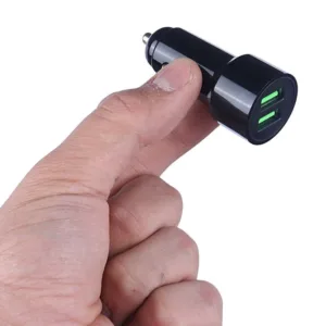 شارژر فندکی 20 وات دو پورت ارلدام مدل CC48C به همراه کابل USB-C
