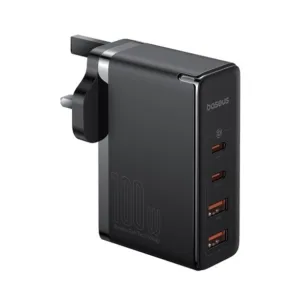 شارژر دیواری 100 وات بیسوس مدل GAN5 PRO 100W به همراه کابل USB-C