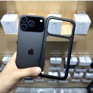 قاب کی زد دو مدل شفاف دور رنگی مناسب برای گوشی موبایل اپل iPhone 17 promax