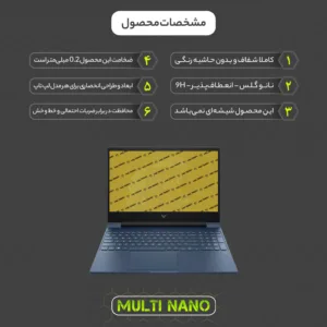 محافظ صفحه نمایش مولتی نانو مدل X-S1N مناسب برای لپ تاپ اچ پی Victus 15 FB1013DX 2023 15.6 inch