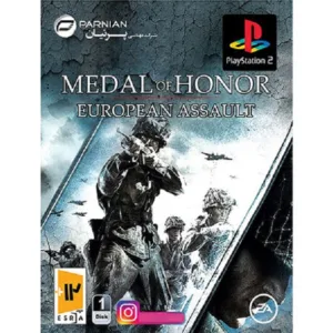 بازی medal of honor european assault مخصوص PS2 نشر پرنیان