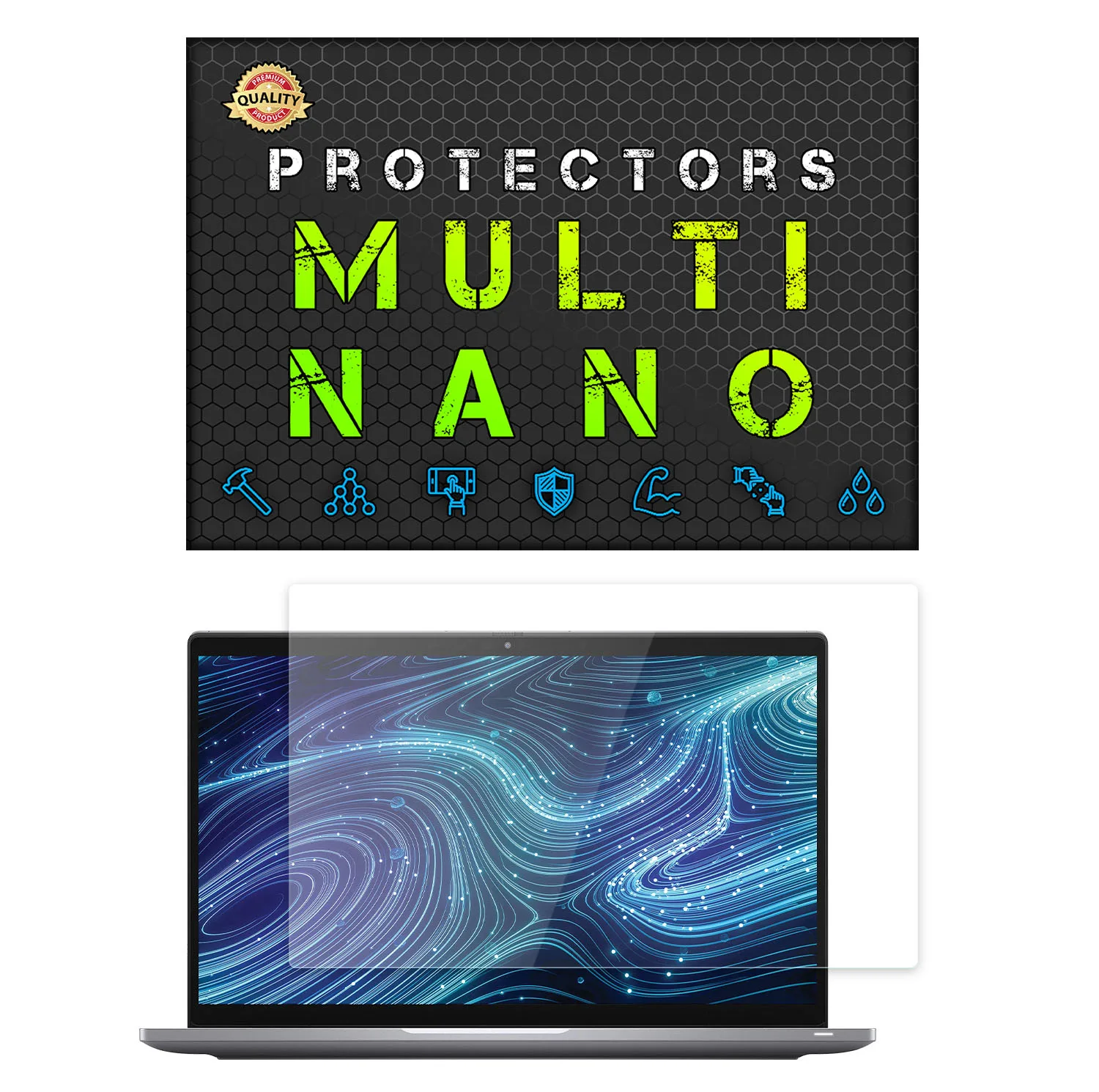 محافظ صفحه نمایش مولتی نانو مدل X-S1N مناسب برای لپ تاپ دل Latitude 7420 14.0 inch