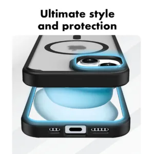کاور گوف مدل Clear Magnetic-B مناسب برای گوشی موبایل اپل IPHONE 15