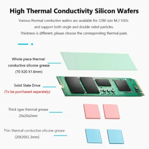 هیت سینک پلی استیشن 5 اسلیم مدل PS5 Slim M.2 NVMe SSD