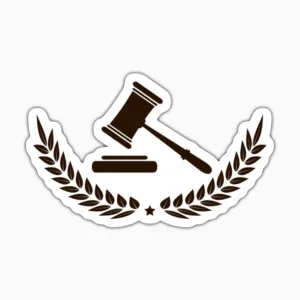 استیکر لپ تاپ و موبایل بووم طرح عدالت کد ET27