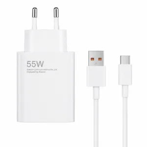 شارژر دیواری 55 وات مدل FAST CHARGER به همراه کابل تبدیل USB-C
