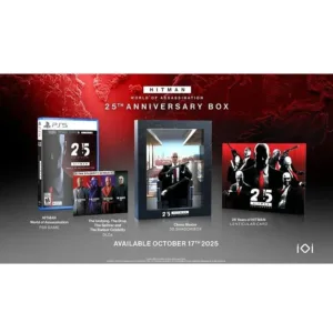 بازی HITMAN WORLD OF ASSASSINATION 25 ANNIVERSARY مخصوص PS5 نسخه LIMITED EDITION