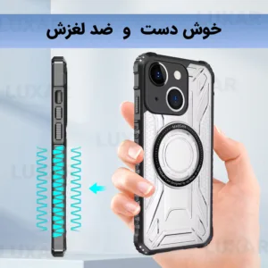 کاور لوکسار مدل IP13 _Luxmag مناسب برای گوشی موبایل اپل iPhone 13