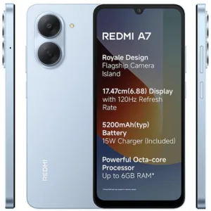 گوشی موبایل شیائومی مدل Redmi A7 دو سیم کارت ظرفیت 64 گیگابایت و رم 3 گیگابایت