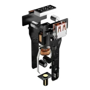 شارژر فندکی 100 وات بیسوس مدل Dual Quick 100W