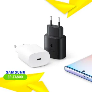 شارژر دیواری مدل EP-TA800 به همراه کابل تبدیل USB-C