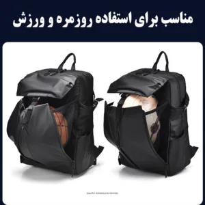 کوله پشتی لپ تاپ مدل 102 مناسب برای لپ تاپ سایز 15.6 اینچی