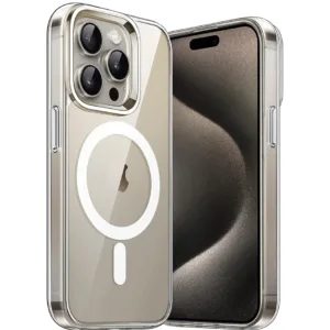 کاور قاب تک مدل مگ سیف magsafe مناسب برای گوشی موبایل اپل iPhone 15 Pro Max