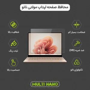 محافظ صفحه نمایش شفاف مولتی نانو مدل X-S1N مناسب برای لپ تاپ اچ پی 14S DQ1508SA 14 inch 2020