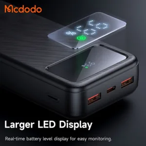 پاوربانک مک دودو مدل MC-4230 LED ظرفیت 20000 میلی آمپر ساعت