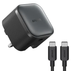 شارژر دیواری 45 وات انکر مدل A2692 به همراه کابل تبدیل USB-C