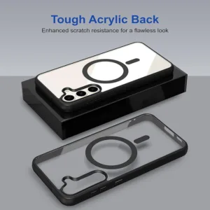 کاور مسیر مدل Silicone Magnetic Magsafe مناسب برای گوشی موبایل سامسونگ Galaxy S24 FE