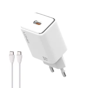 شارژر دیواری 30 وات الدینیو مدل A1508C به همراه کابل usb-c