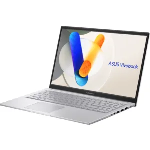 لپتاپ ایسوس مدل Vivobook 15 X1504VA-NJ816 با پردازنده Core i3-1315U، رم DDR4 4GB با فرکانس 3200MHz، حافظه SSD با ظرفیت 512GB، نمایشگر 15.6 اینچ TFT با وضوح Full HD