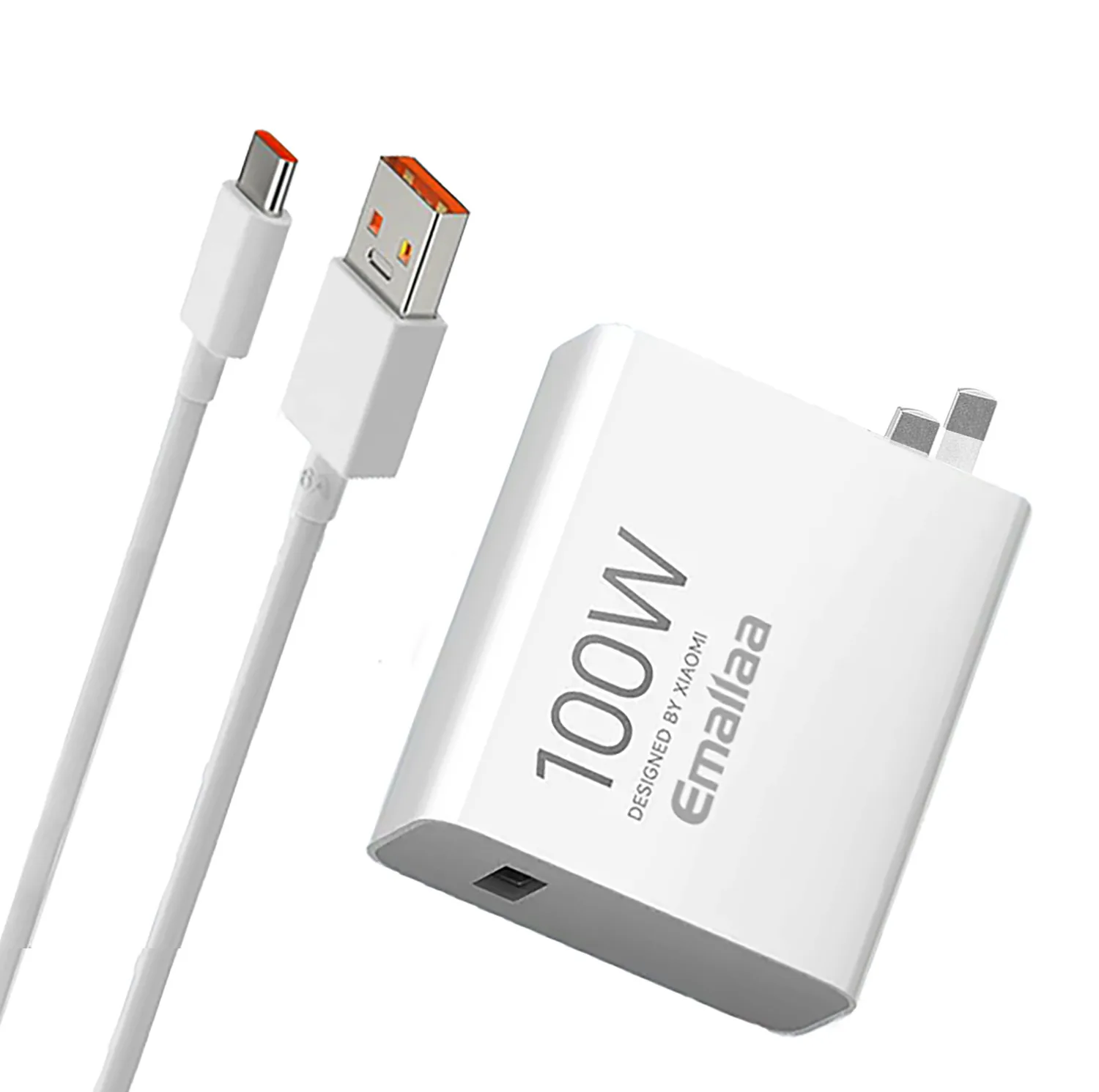 شارژر دیواری 100 وات ایمالا مدل Note 15 Pro Plus به همراه کابل تبدیل USB-A به USB-C
