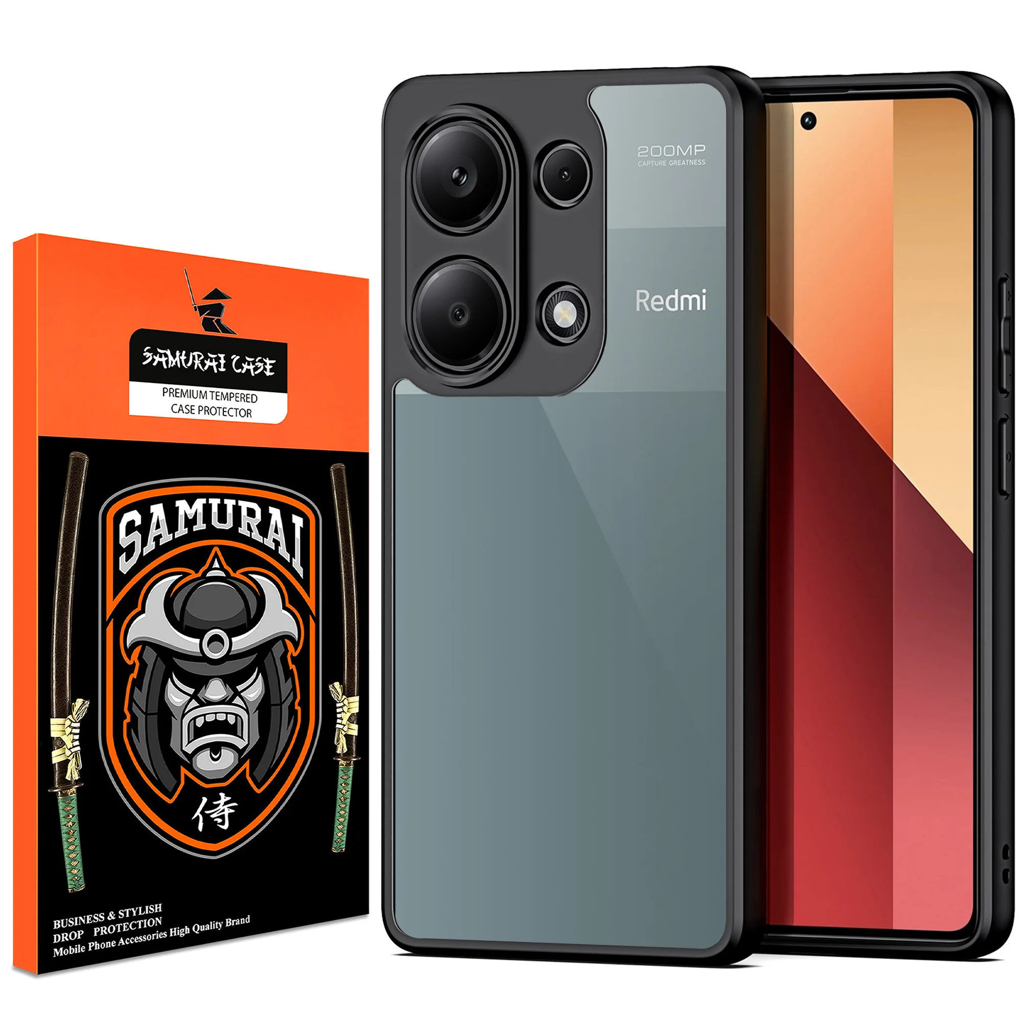 کاور سامورایی مدل Aimo مناسب برای گوشی موبایل شیائومی Redmi Note 13 Pro 4G / Poco M6 Pro 4G