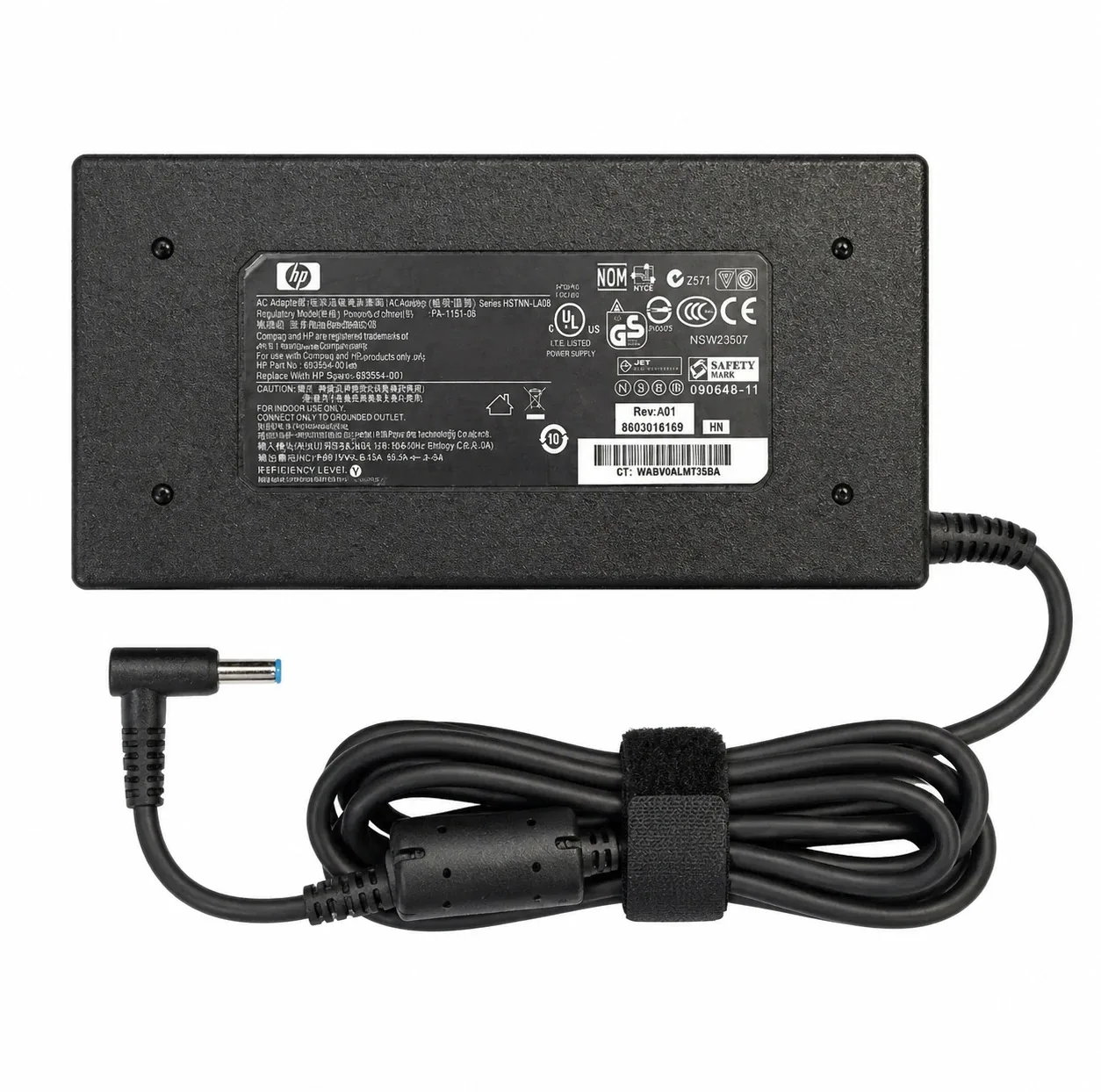 شارژر لپ‌تاپ 19 ولت 6.75 آمپر مدل ADP-130W Slim