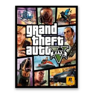 استیکر لپ تاپ کالامیکس طرح بازی جی تی ای مدل gta v