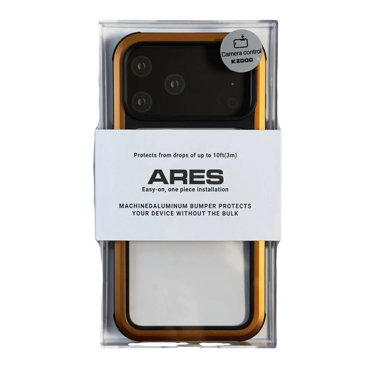 کاور Kzdoo مدل Ares مناسب برای گوشی موبایل اپل iphone 17 Promax
