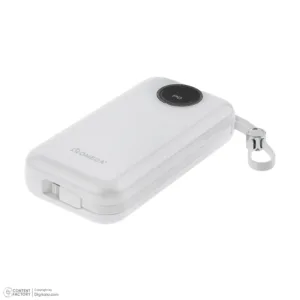 پاوربانک 22.5 وات امگا مدل PB2005 ظرفیت 20000 میلیآمپرساعت به همراه کابل USB-C به USB-C/لایتنینگ