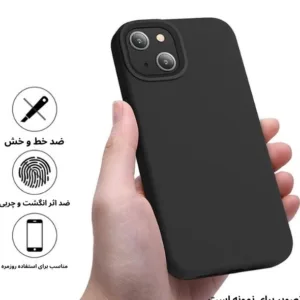 کاور قاب یک مدل سیلیکونی Silk مناسب برای گوشی موبایل اپل iPhone 16