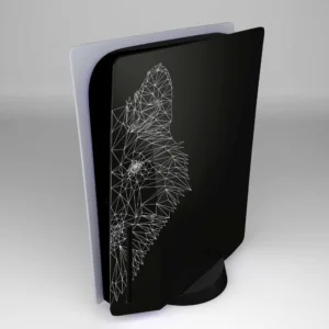 برچسب کنسول و دسته و هدفون PS5 هاماگراف مدل گرگ