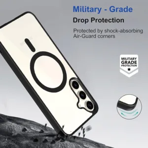 کاور مسیر مدل Silicone Magnetic Magsafe مناسب برای گوشی موبایل سامسونگ Galaxy S24 FE