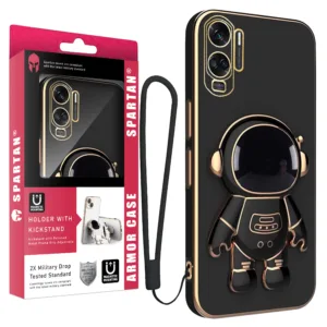 کاور اسپارتان مدل Astronaut Strap مناسب برای گوشی موبایل آنر Honor 90 Lite به همراه بند