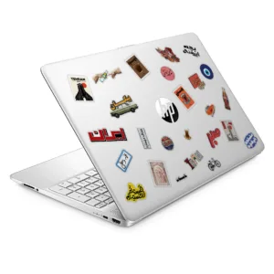 استیکر لپ تاپ و موبایل طرح نوستالژی کد G50101 مجموعه 25 عددی