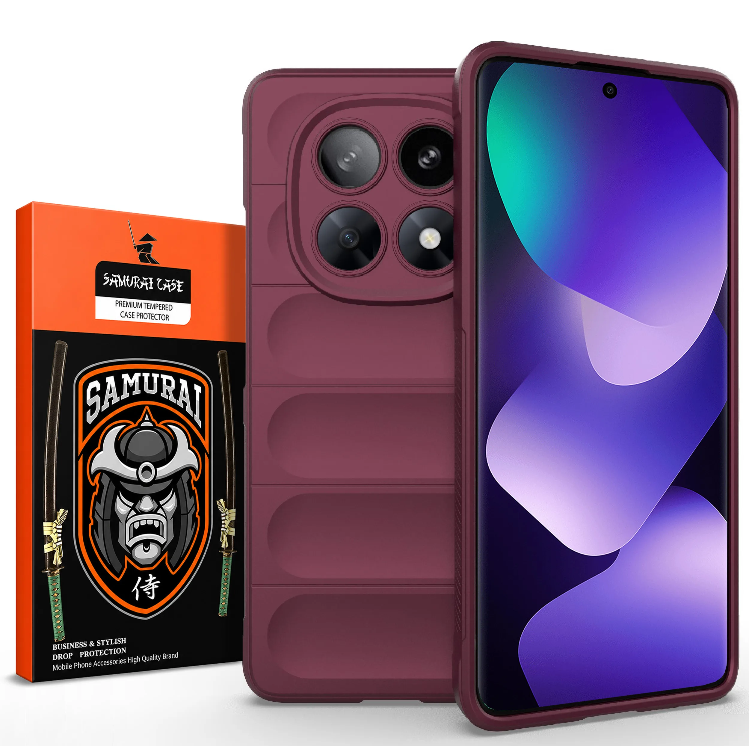 کاور سامورایی مدل Uflax مناسب برای گوشی موبایل شیائومی Redmi Note 15 4G