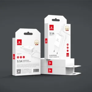 شارژر دیواری بیبوشی مدل C43 به همراه کابل تبدیل microUSB