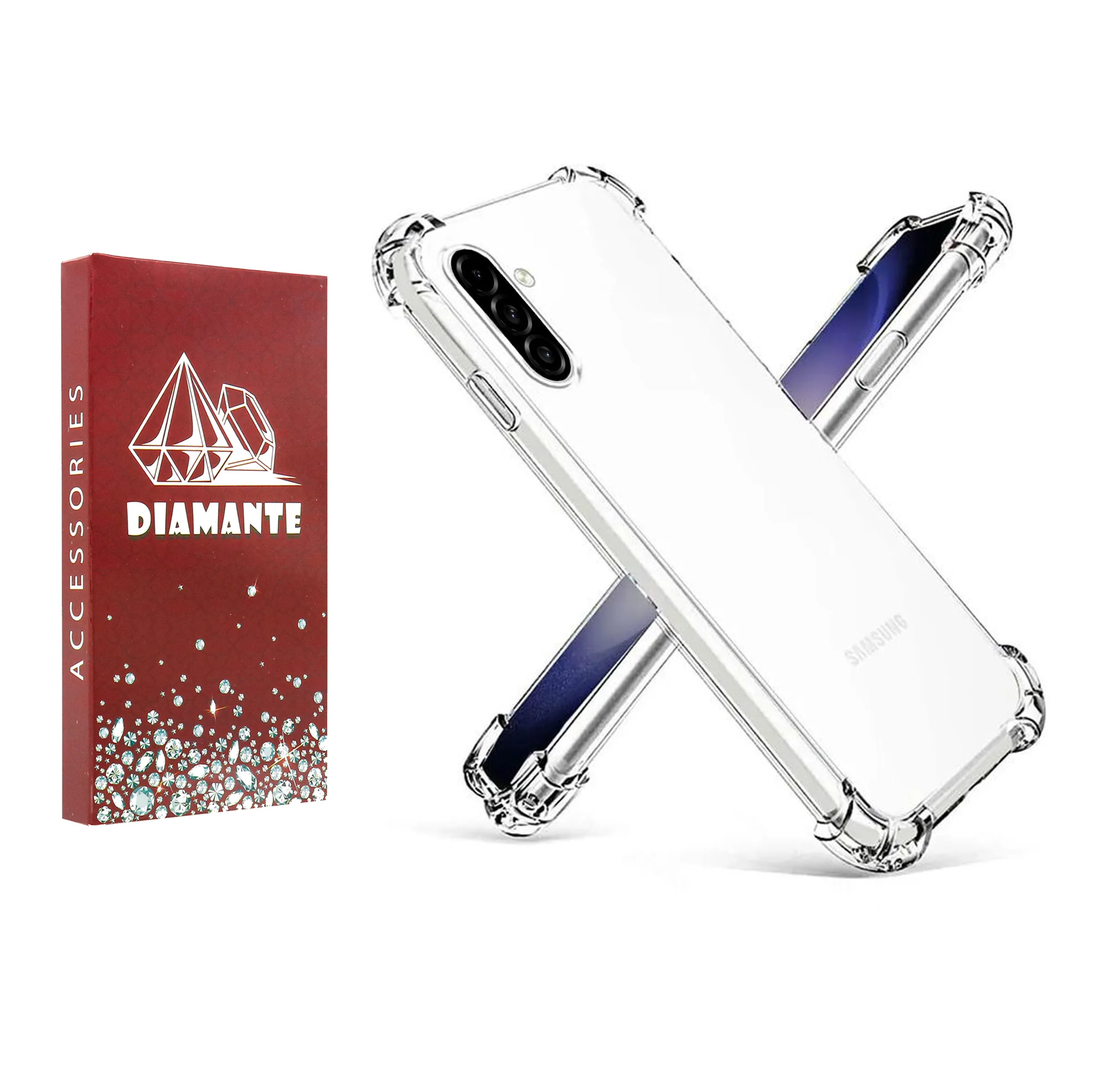 کاور دیامانته مدل ساده مناسب برای گوشی موبایل سامسونگ Galaxy A36