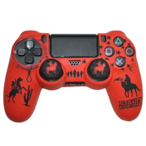 محافظ دسته پلی استیشن ۴ مدل red dead 2 RD2 به همراه روکش آنالوگ