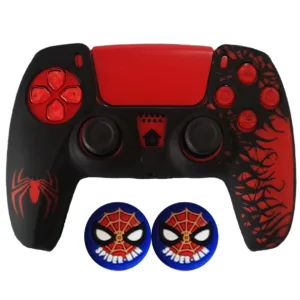 محافظ دسته بازی پلی استیشن 5 مدل Spider PS5504 به همراه روکش آنالوگ