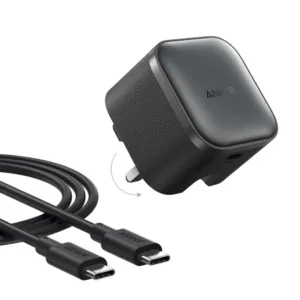 شارژر دیواری 45 وات انکر مدل A2692 به همراه کابل تبدیل USB-C