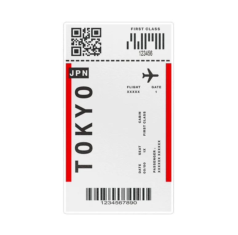 استیکر لپ تاپ ماسا دیزاین طرح tokyo مدل STK1230