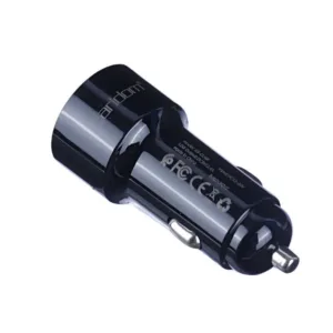 شارژر فندکی 20 وات دو پورت ارلدام مدل CC48C به همراه کابل USB-C