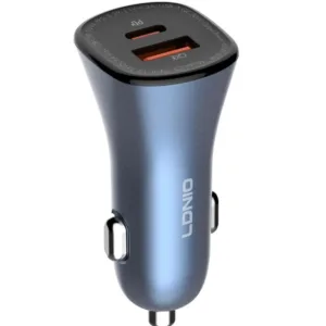 شارژر فندکی 60 وات دو پورت الدینیو مدل C3