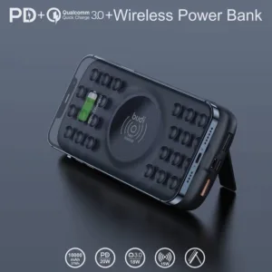 پاوربانک 20 وات بودی مدل PB099B ظرفیت 10000 میلی‌ آمپر