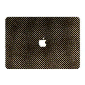 برچسب پوششی ماهوت مدل Brown Shine Carbon مناسب برای لپ تاپ اپل Macbook Pro 2016 15inch Retina
